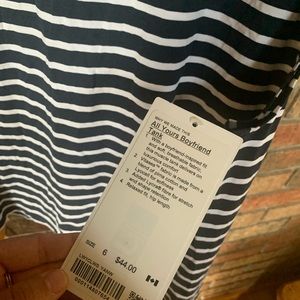 lululemon all yours boyfriend tank size 6